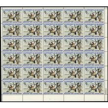 RW41, Mint VF Sheet of 30 $5 Duck Stamps CV $648.00 - Stuart Katz