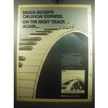 1975 Brian Auger's Oblivion Express Live Oblivion Vol. 1 Album Advertisement