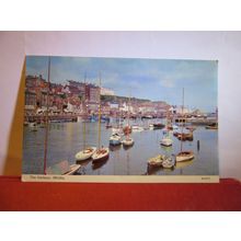 THE HARBOUR, WHITBY, Yorkshire unused postcard by E T W Dennis =