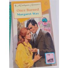 once burned by margaret way 1995 paperback novel good