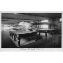 Billiard Room Seacroft Holiday Camp Norfolk Old RPC Postcard