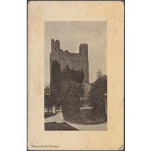 Rochester Castle, Kent, 1908 - Arcadia Bazaar Postcard