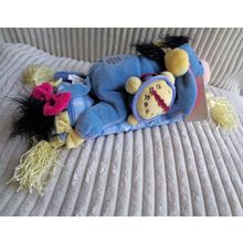 Disney Winnie the Pooh Spring Eeyore with Tick Toc sound Resting on Cushion