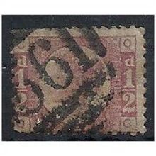 1870 SG48/9 1/2d Rose Plate 11 Good Used Check Letters "OC".