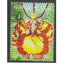 FRA 2005 55c 'ORCHIDS' FINE USED (EBID56-928)