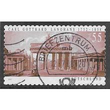 GER 2007 €0.55 (S/A) 'CARL GOTTHARD LANGHANS' FINE USED (EBID60-328)