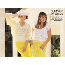 Knit Sweater Pattern Summer Sweaters