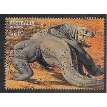 AUS 2008 $1.10 'MEGAFAUNA- MEGALANIA' FINE USED (EBID66-701)