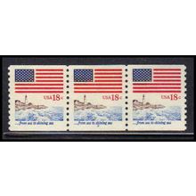 1891 18c U.S. Flag Very Fine MNH SG PNC 3/3 PA2198
