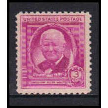 960 3c Allen White Fine MNH K5004