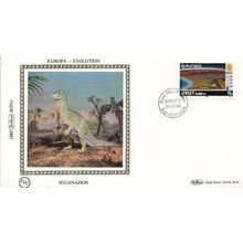 Darwin Evolution Iguanadon Benham Stamp First Day Cover