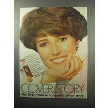 1987 Clairol Loving Care Color Mousse Ad - Cover Gray