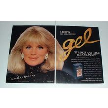 1987 Clairol Ultress Gel Colourant Ad w/ Linda Evans