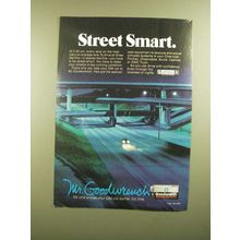 1988 GM Goodwrench Genuine GM Parts Ad - Street Smart