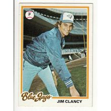 1978 Topps baseball card 496 Jim Clancy – Blue Jays