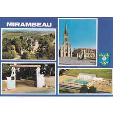 Mirambeau French Postcard