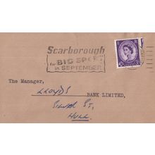 Scarborough Big Sport 1965 Slogan Lloyds Bank Envelope