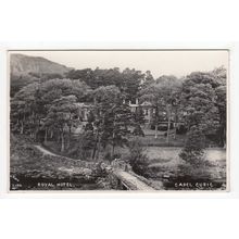 The Royal Hotel Capel Curig Postcard Wales