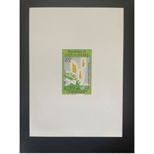 Côte d'Ivoire 1993 Mi. 1094 Fleurs Plantes médecine tradition Epreuve de Luxe