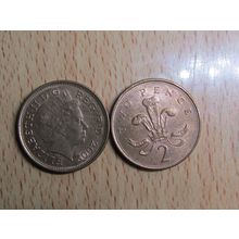 GB 2002 Elizebeth II Decimal 2p Coin