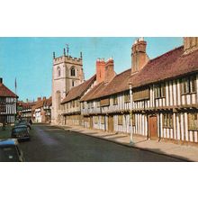 Postcard The Grammar School and Guild Chapel, Stratford-upon-Avon. Unposted
