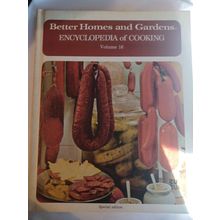 BETTER HOMES AND GARDENS ENCYCLOPEDIA OF COOKING VOLUME 16