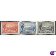 Australia 1934 Centenary of Victoria Set SG147-149 Mounted Mint.