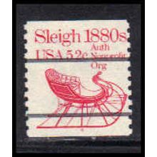 1900a 5.2c Sleigh Fine MNH Dry Gum CNS 4 PA5540