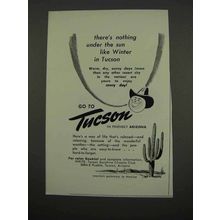 1957 Tucson Arizona Ad - Nothing Under The Sun Like