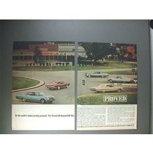 1965 GM Proving Grounds Ad - Pontiac, Buick, Cadillac +