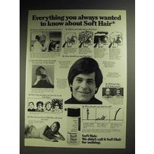 1972 Brylcreem Soft Hair Dry Spray Ad - Wanted to Know