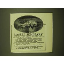1924 Lasell Seminary Ad - Lasell Seminary