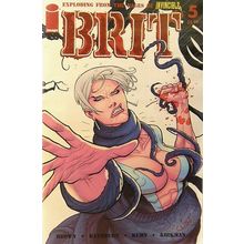 Brit (Vol 1) # 005 FN MODERN AGE COMICS