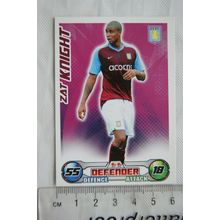 2008/09 Topps Match Attax Trading Card - Zat Knight, West Ham United