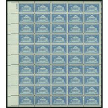 Columbia University 200th Anniversary Sheet of Fifty 3 Cent Stamps Scott 1029