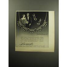 1957 Krementz Jewelry Advertisement - Krementz fine quality jewelry since 1866