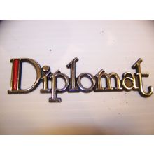 1987 DODGE DIPLOMAT EMBLEM OEM