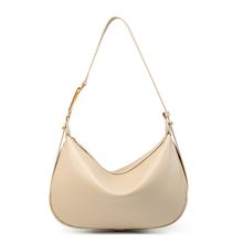 Genuine Leather Women's Crossbody Purse Handbag White