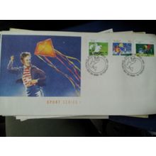 1989 sports series I set 2 FDC streaky bay postmark