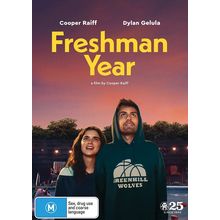 Freshman Year DVD | Cooper Raiff, Dylan Gelula | Region 4