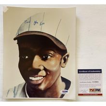 James Cool Papa Bell Signed Autographed 8x10 Photo Pittsburgh Crawfords PSA/DNA