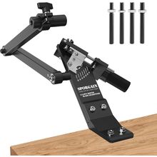 Updated] Lawn Mower Blade Sharpener 15°-45° Adjustable Frame with Ball Bearing