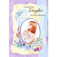 A Special Prayer Daughter On Your Confirmation-Confirmation Greeting Card-25010