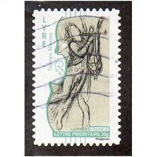 FRA 2010 (56c)' MUSIC -LYRE' FINE USED (EBID21344)
