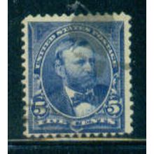 Used 281 5c Ulysses S. Grant Average Plus M04957