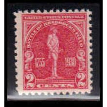 688 2c Battle of Braddock Fine MNH O2659