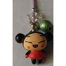 Pucca With Green Bell Phone Strip