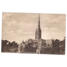 SALISBURY CATHEDRAL from S.E. c. 1911 used. postcard F.Frith & Co 63750 /