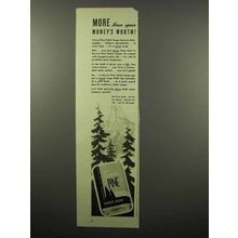 1939 Sierra Pine Soap Ad - More Than Your Money's Worth