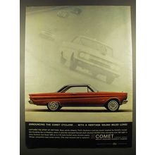 1964 Mercury Comet Cyclone Ad - With a Heritage